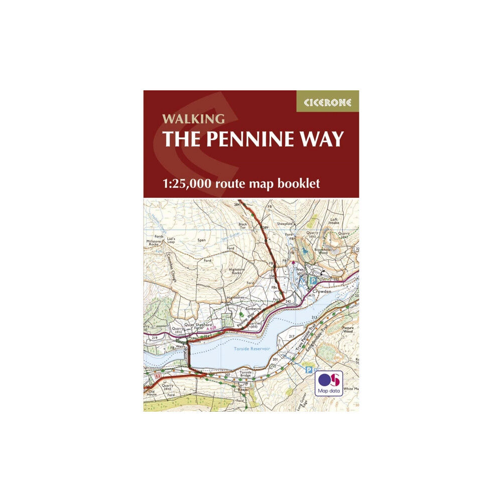 Cicerone Press Pennine Way Map Booklet (häftad, eng)