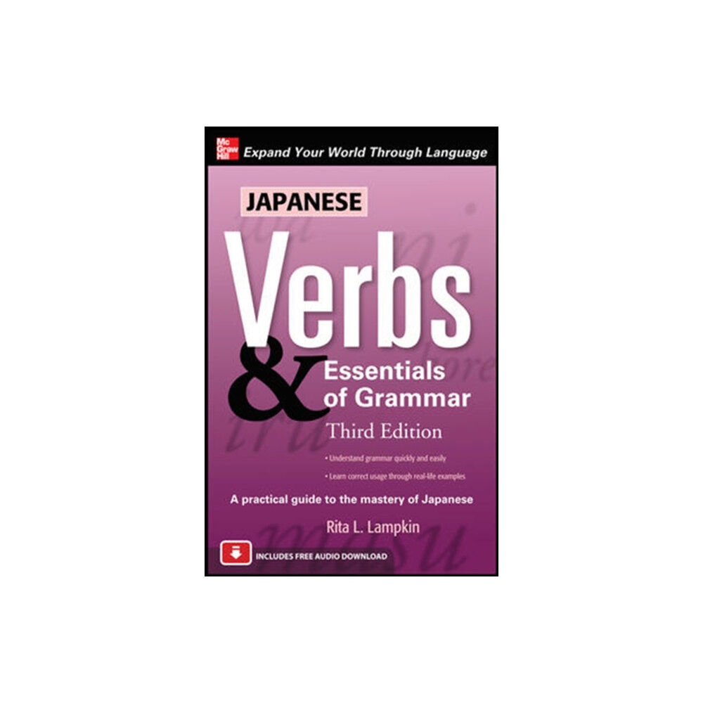 McGraw-Hill Education - Europe Japanese Verbs & Essentials of Grammar, Third Edition (häftad, eng)