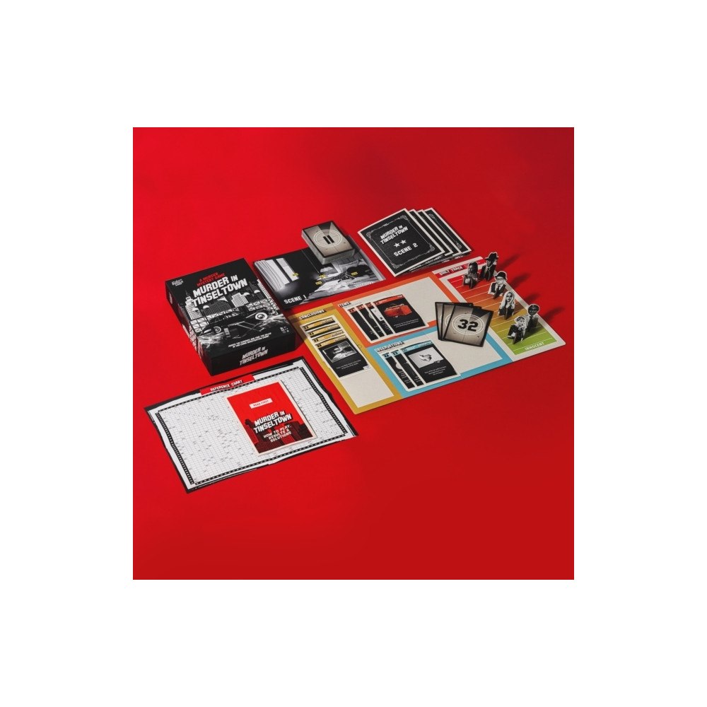 Professor Puzzle Crime Solving: Murder in Tinseltown Game