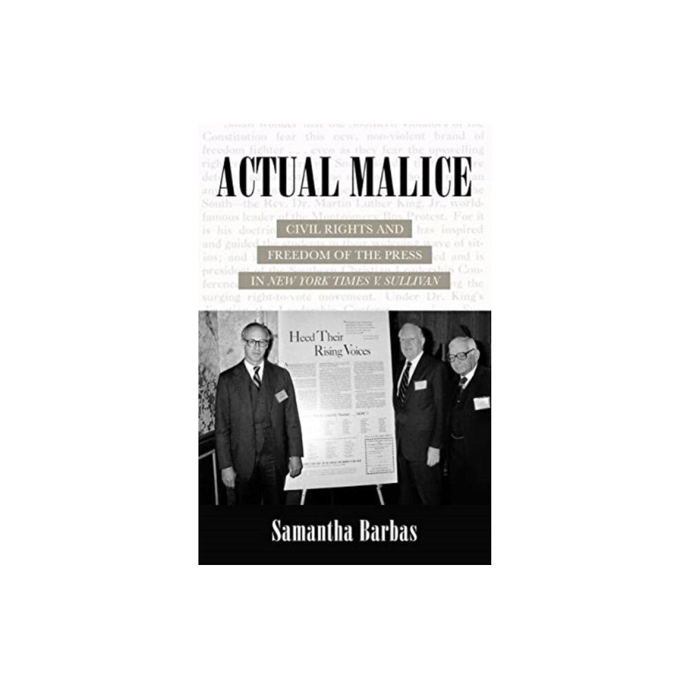 University of california press Actual Malice (häftad, eng)