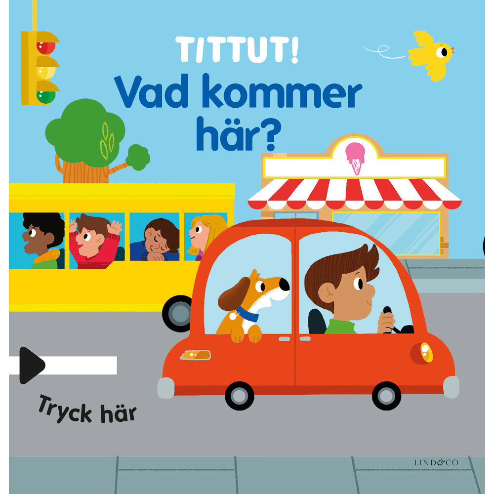 Lind & Co Tittut! Vad kommer här? (bok, board book)