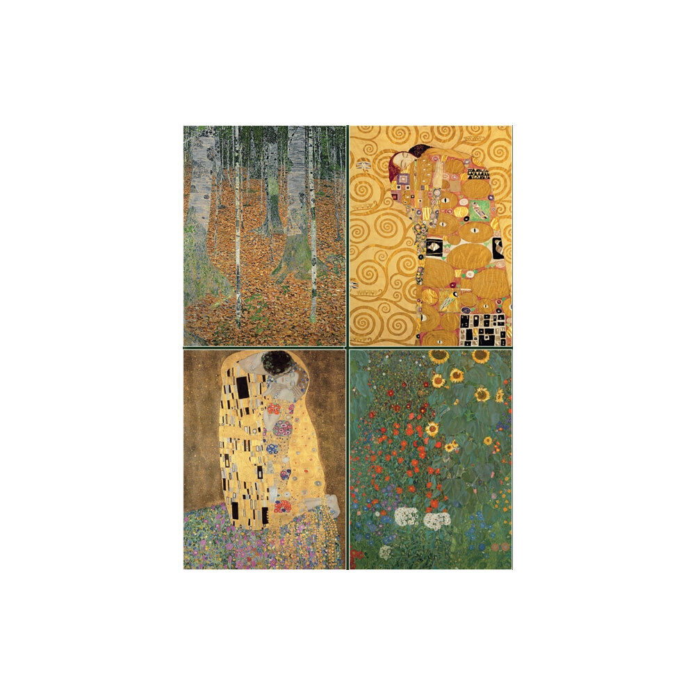 Anness publishing Set of Four Magnetic Notepads: KLIMT (häftad, eng)