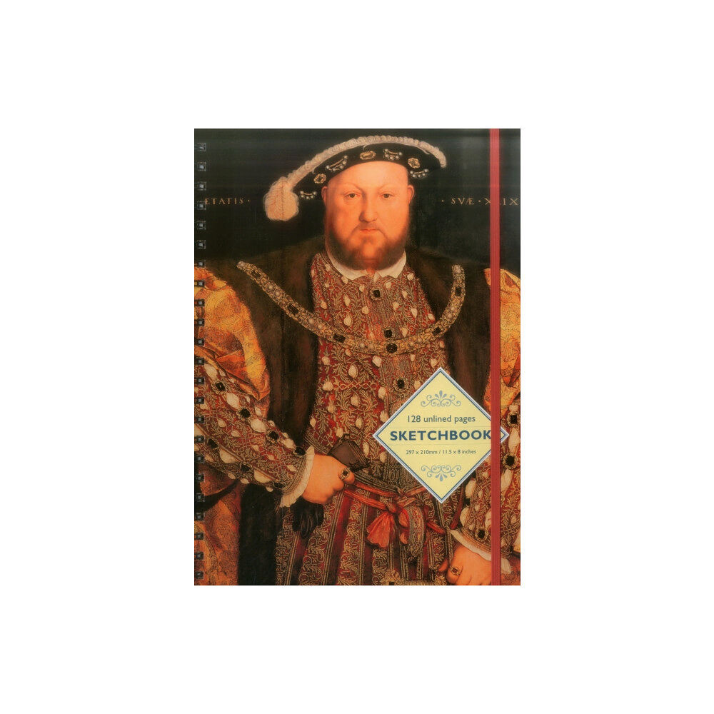 Anness publishing Sketchbook - Portrait of Henry Viii (inbunden, eng)