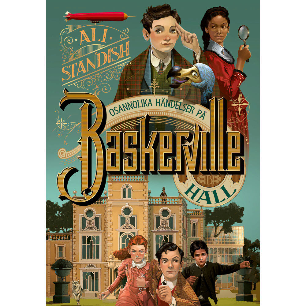 Ali Standish Osannolika händelser på Baskerville Hall (inbunden)