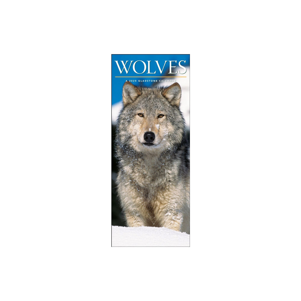 Gladstone Media Wolves Slim Calendar 2025