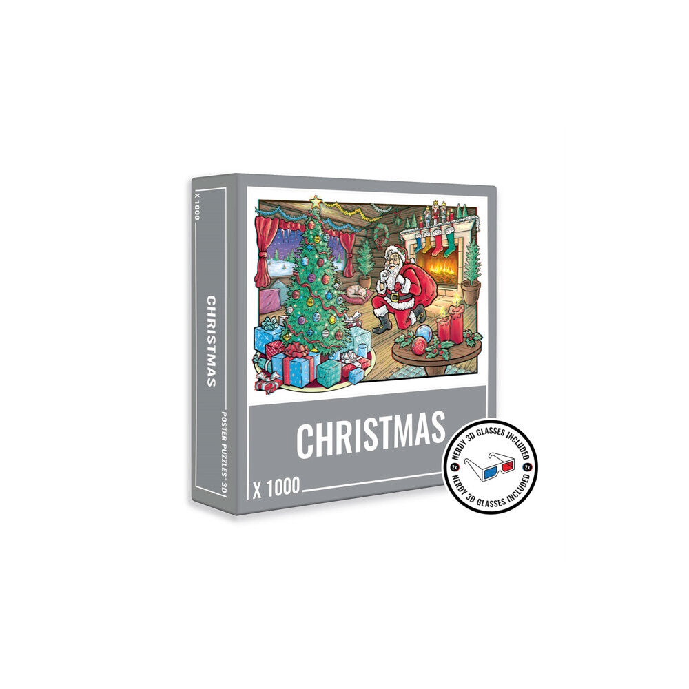 CLOUDBERRIES Christmas 3D Jigsaw Puzzle (1000 pieces)