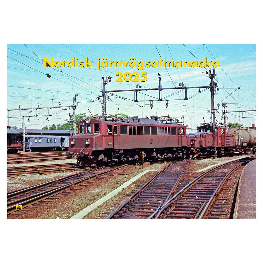 Trafik-Nostalgiska Förlaget Nordisk Järnvägsalmanacka 2025 (bok)