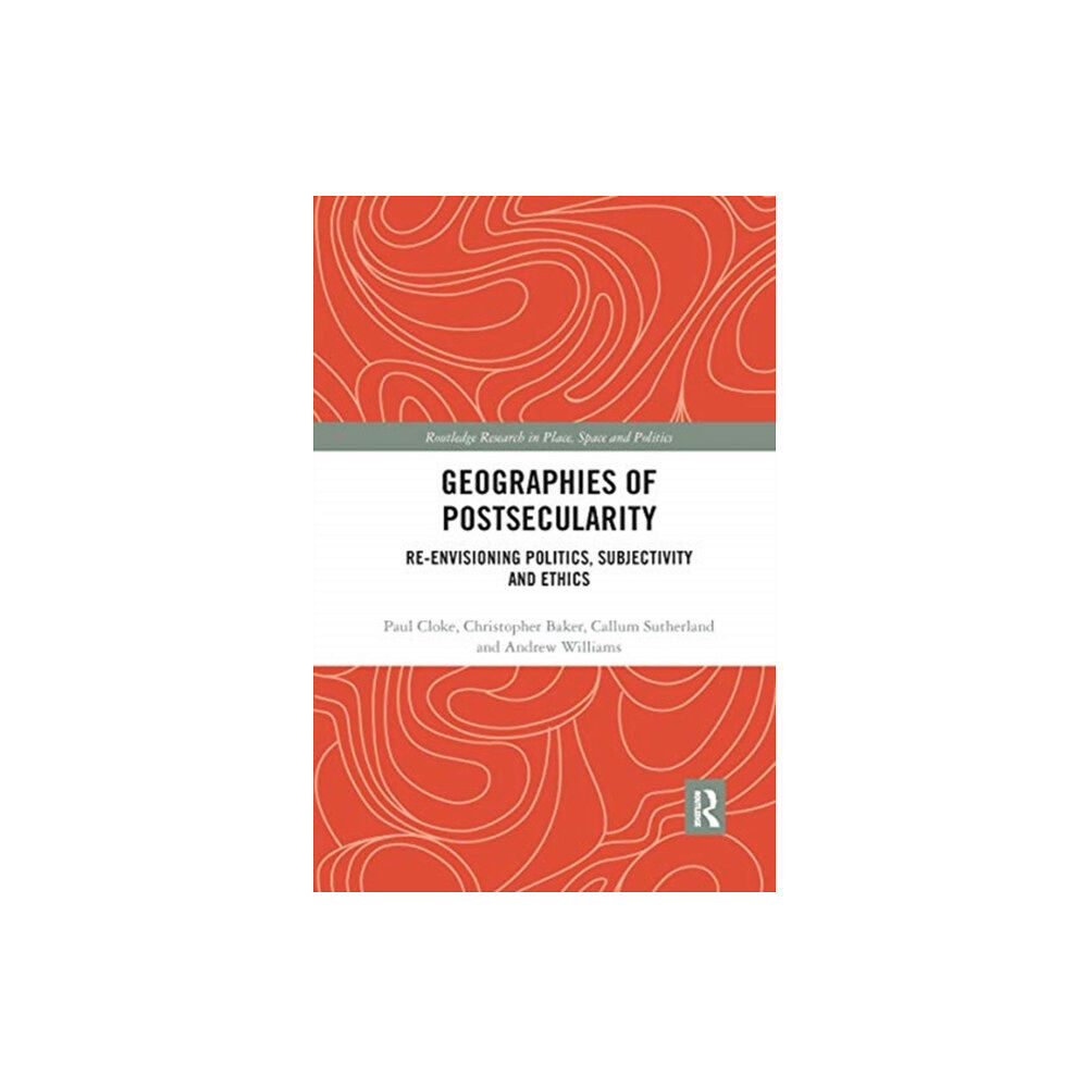 Taylor & francis ltd Geographies of Postsecularity (häftad, eng)