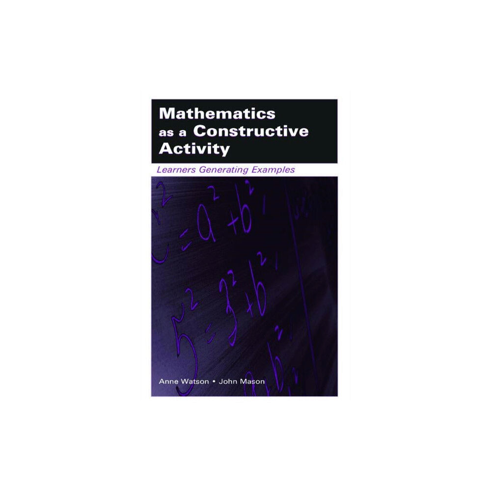 Taylor & francis inc Mathematics as a Constructive Activity (häftad, eng)