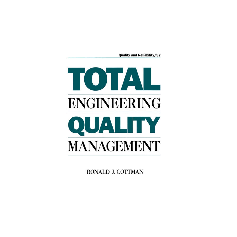 Taylor & francis inc Total Engineering Quality Management (inbunden, eng)