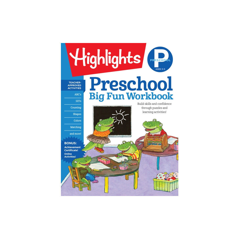 Highlights Press Preschool Big Fun Workbook (häftad, eng)