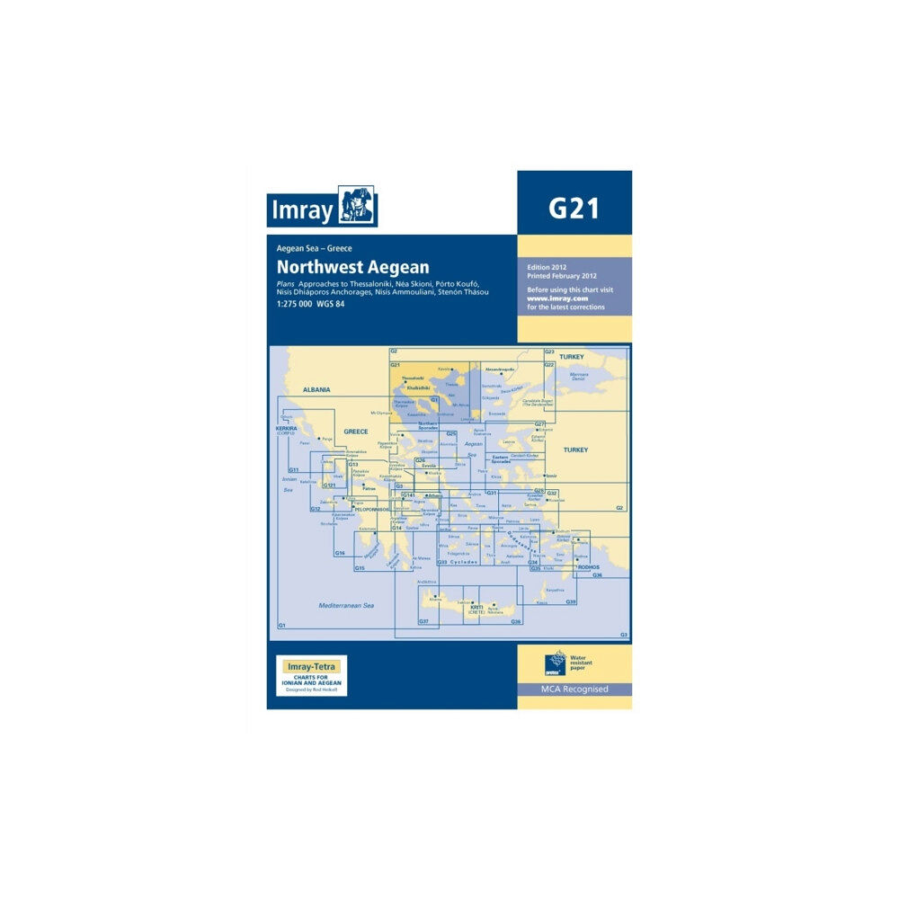 Imray, Laurie, Norie & Wilson Ltd Imray Chart G21