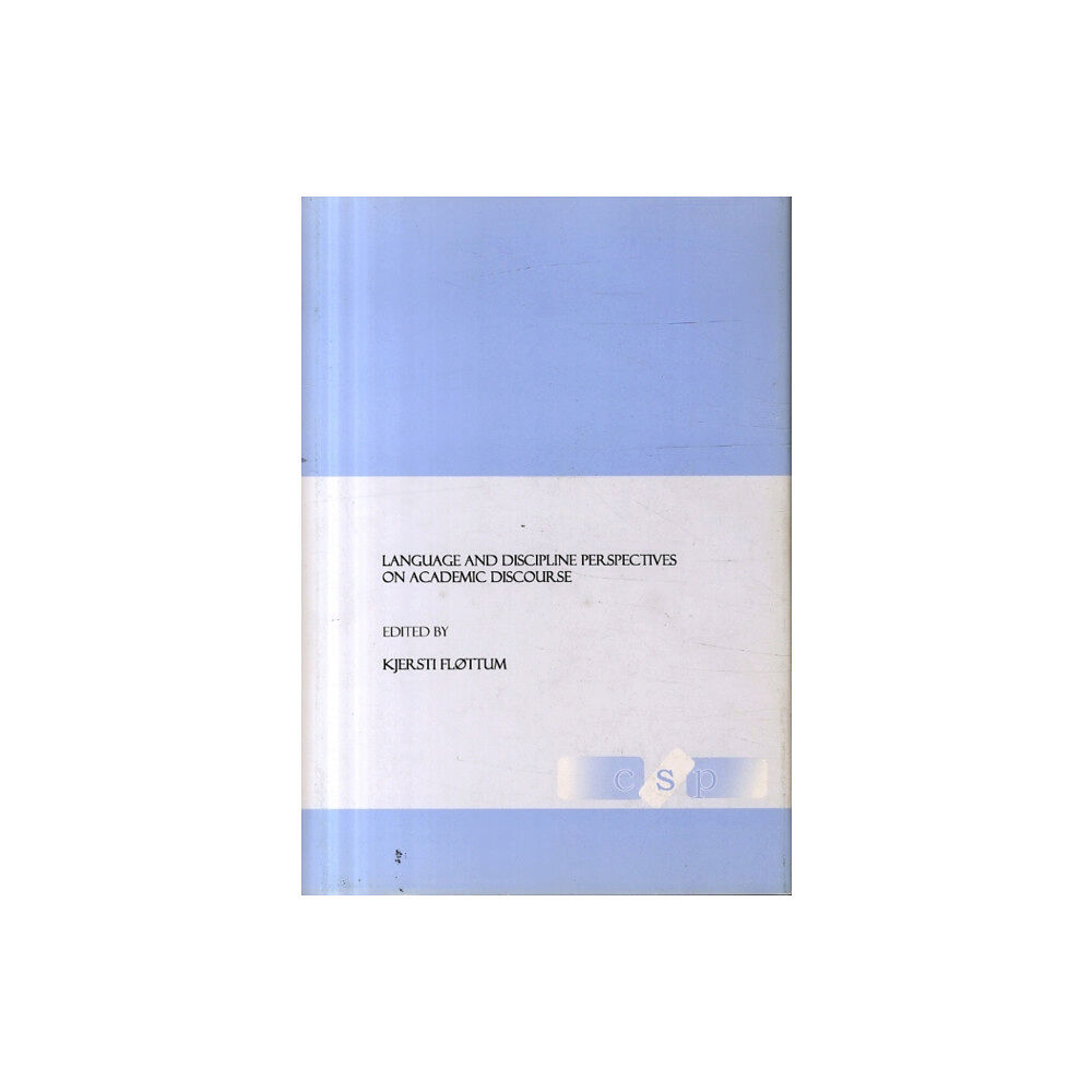 Cambridge Scholars Publishing Language and Discipline Perspectives on Academic Discourse (inbunden, eng)