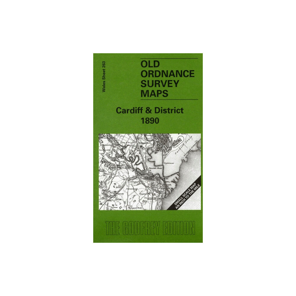 Alan Godfrey Maps Cardiff and District 1890