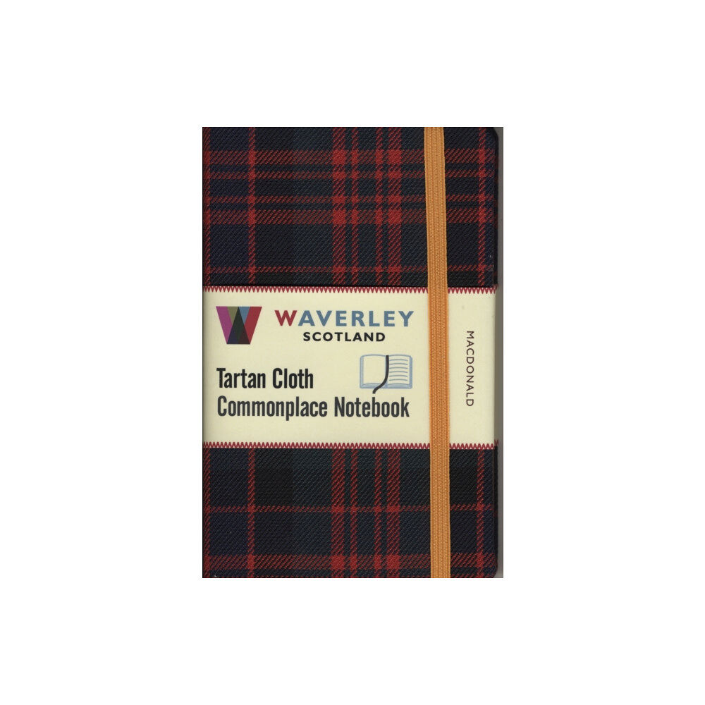 The Gresham Publishing Co. Ltd Waverley (M): MacDonald Tartan Cloth Commonplace Notebook (inbunden, eng)