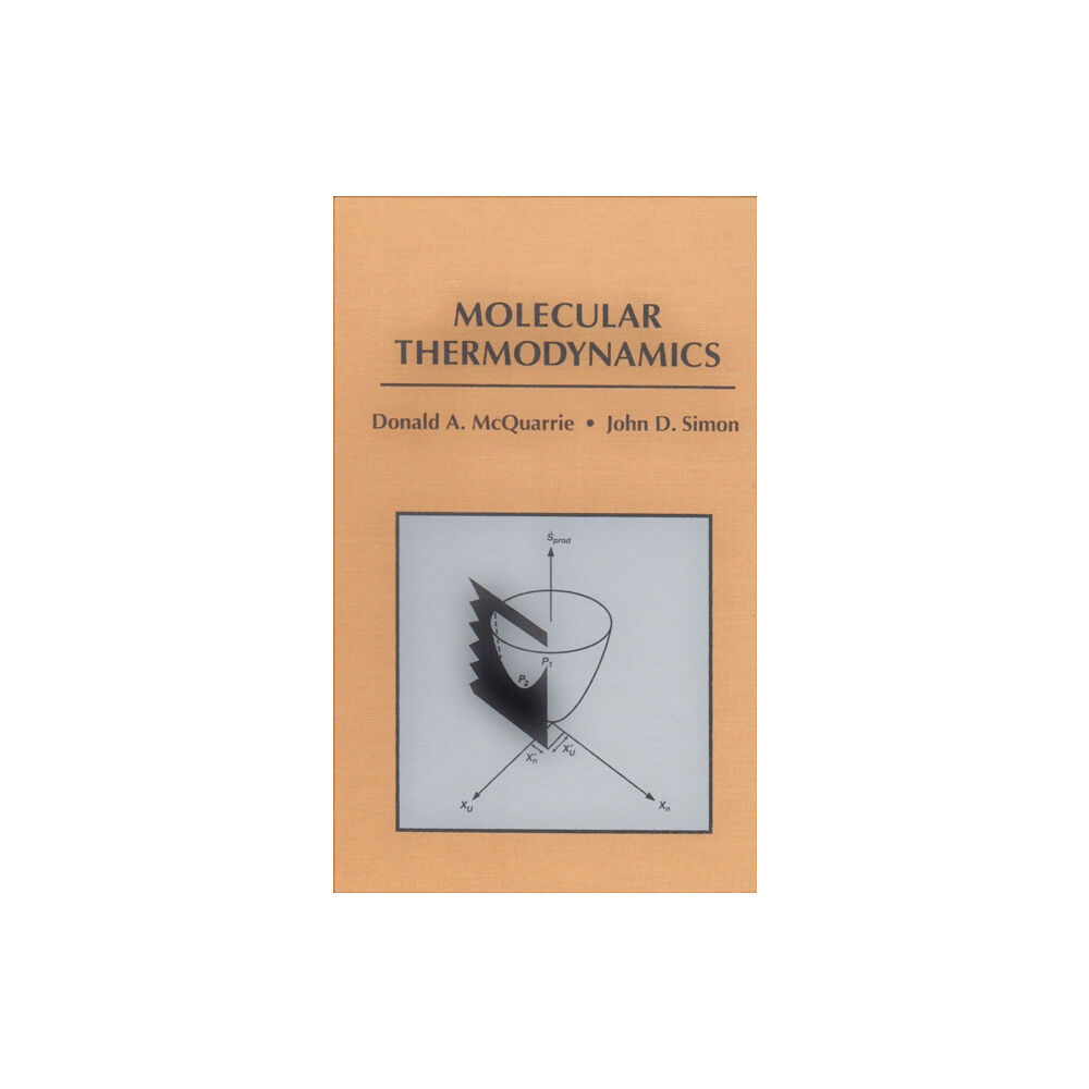 University Science Books,U.S. Molecular Thermodynamics (inbunden, eng)