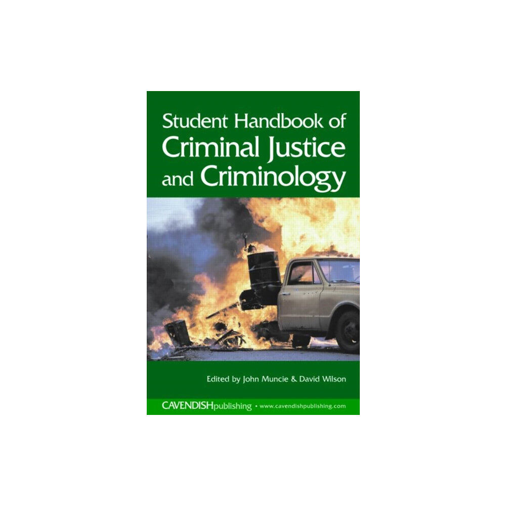 Taylor & francis ltd Student Handbook of Criminal Justice and Criminology (häftad, eng)