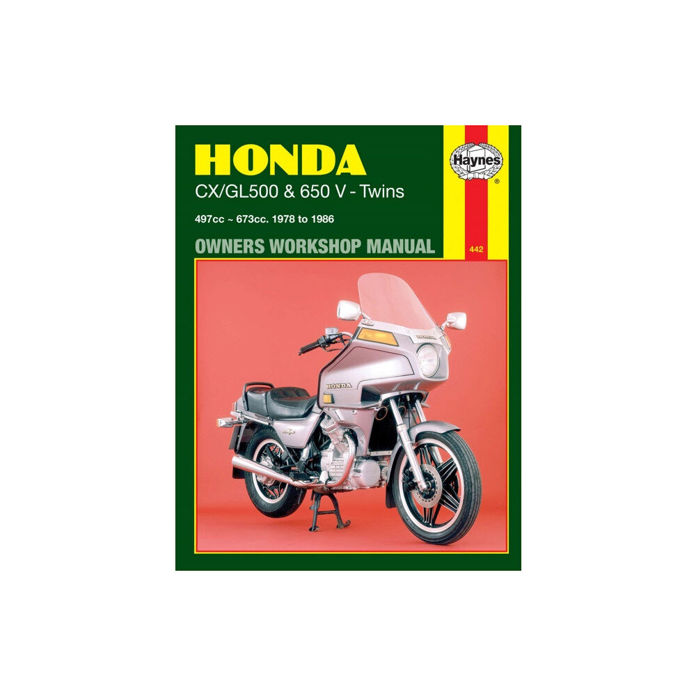 Haynes Manuals Inc Honda CX/GL500 & 650 V-Twins (78 - 86) (häftad, eng)