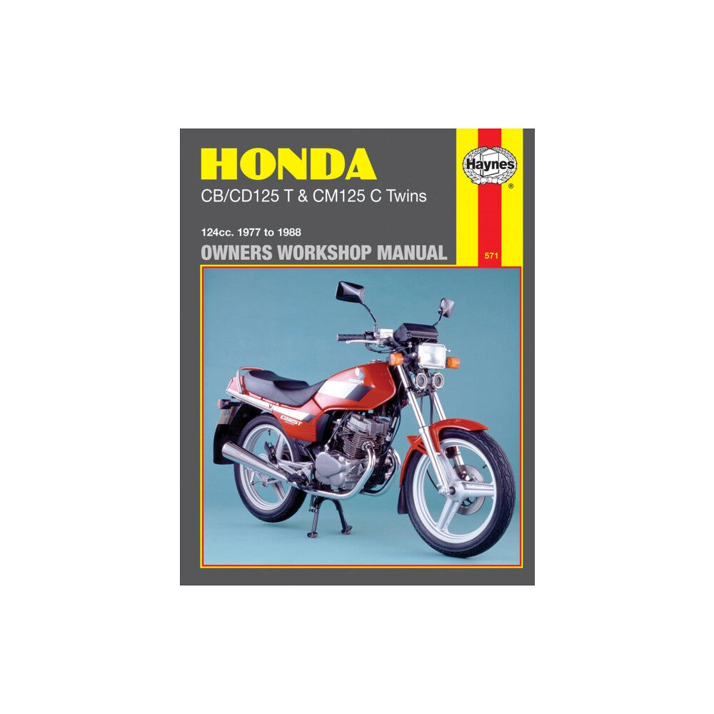 Haynes Manuals Inc Honda CB/CD125T & CM125C Twins (77 - 88) (häftad, eng)