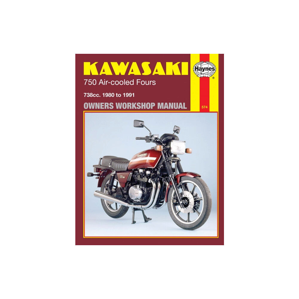 Haynes Manuals Inc Kawasaki 750 Air-Cooled Fours (80 - 91) (häftad, eng)