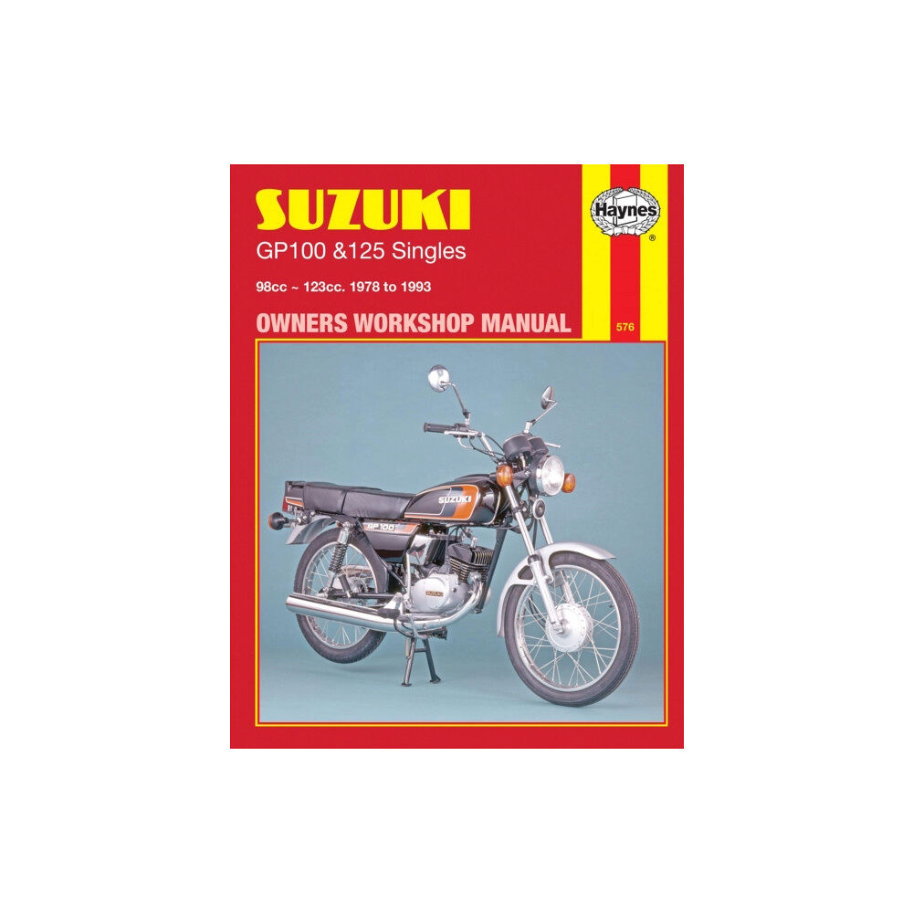 Haynes Manuals Inc Suzuki GP100 & 125 Singles (78 - 93) Haynes Repair Manual (häftad, eng)