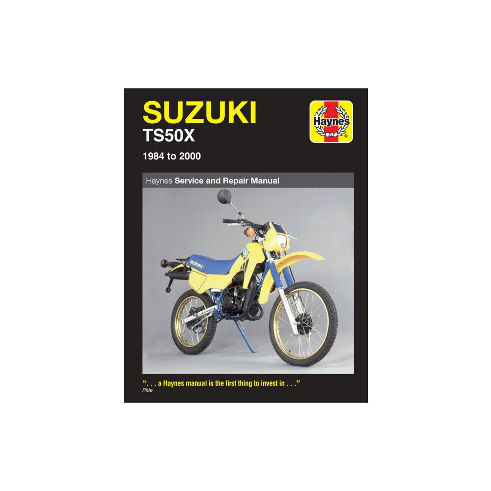 Haynes Manuals Inc Suzuki TS50X (84 - 00) (häftad, eng)