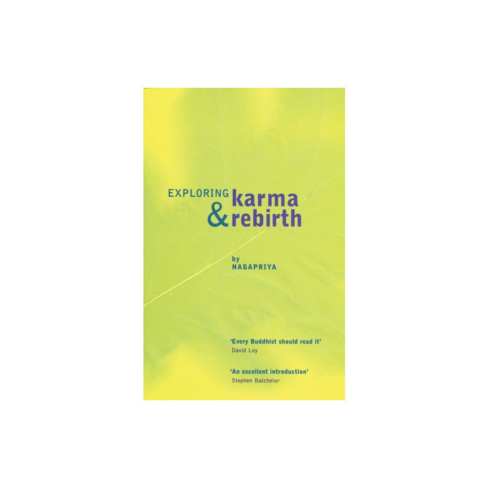 Windhorse Publications Exploring Karma and Rebirth (häftad, eng)