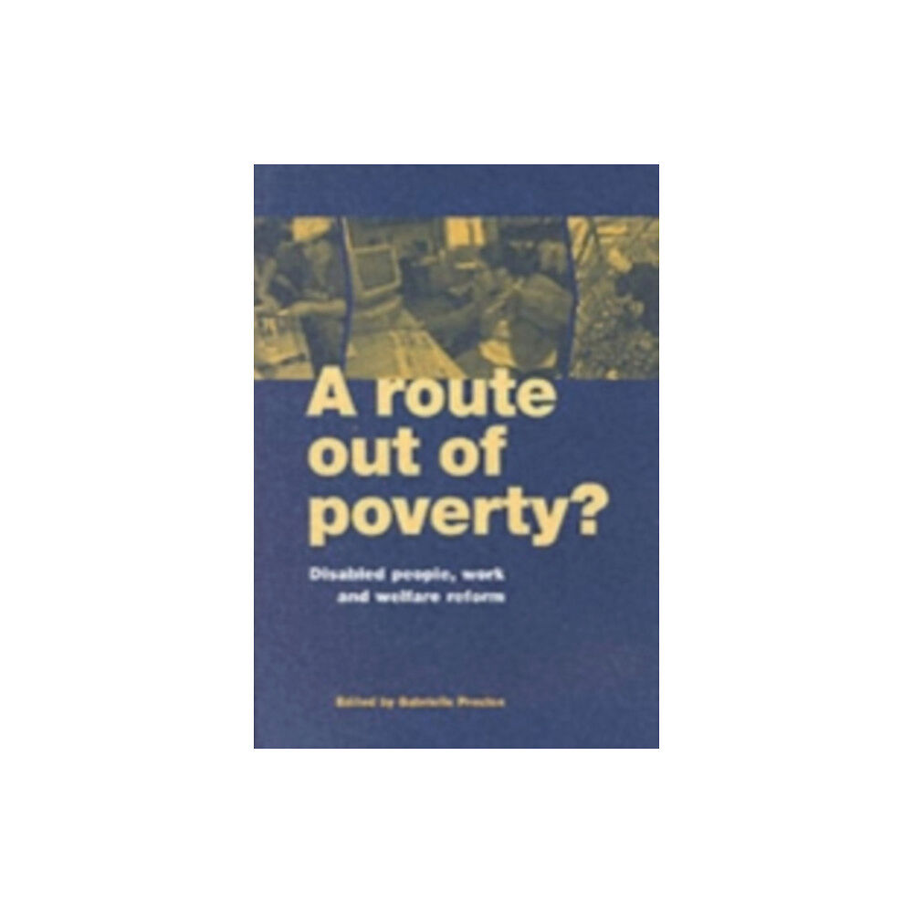 CPAG A Route Out of Poverty? (häftad, eng)