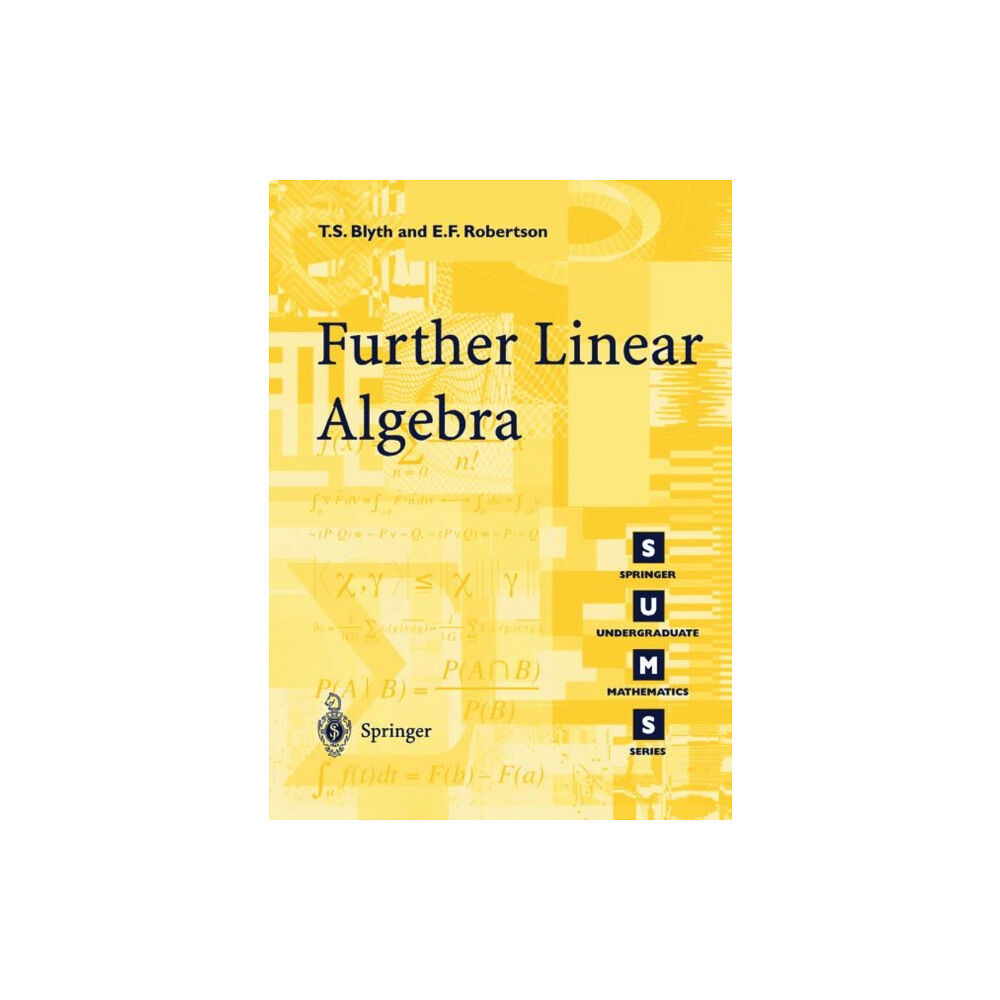 Springer London Ltd Further Linear Algebra (häftad, eng)