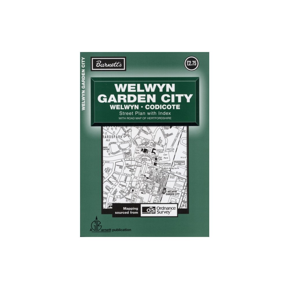 G I Barnett & Son Welwyn Garden City Street Plan