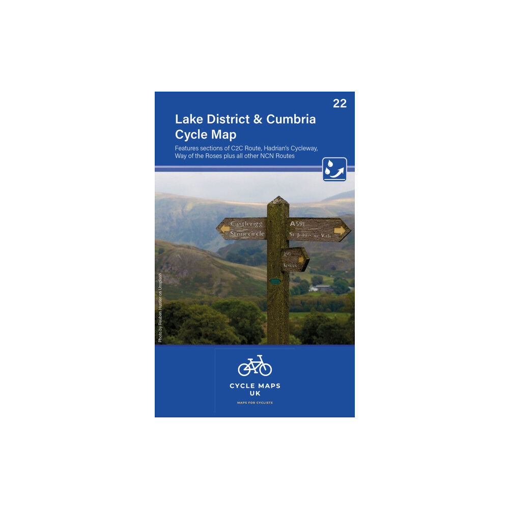 Cordee Lake District & Cumbria Cycle Map 22