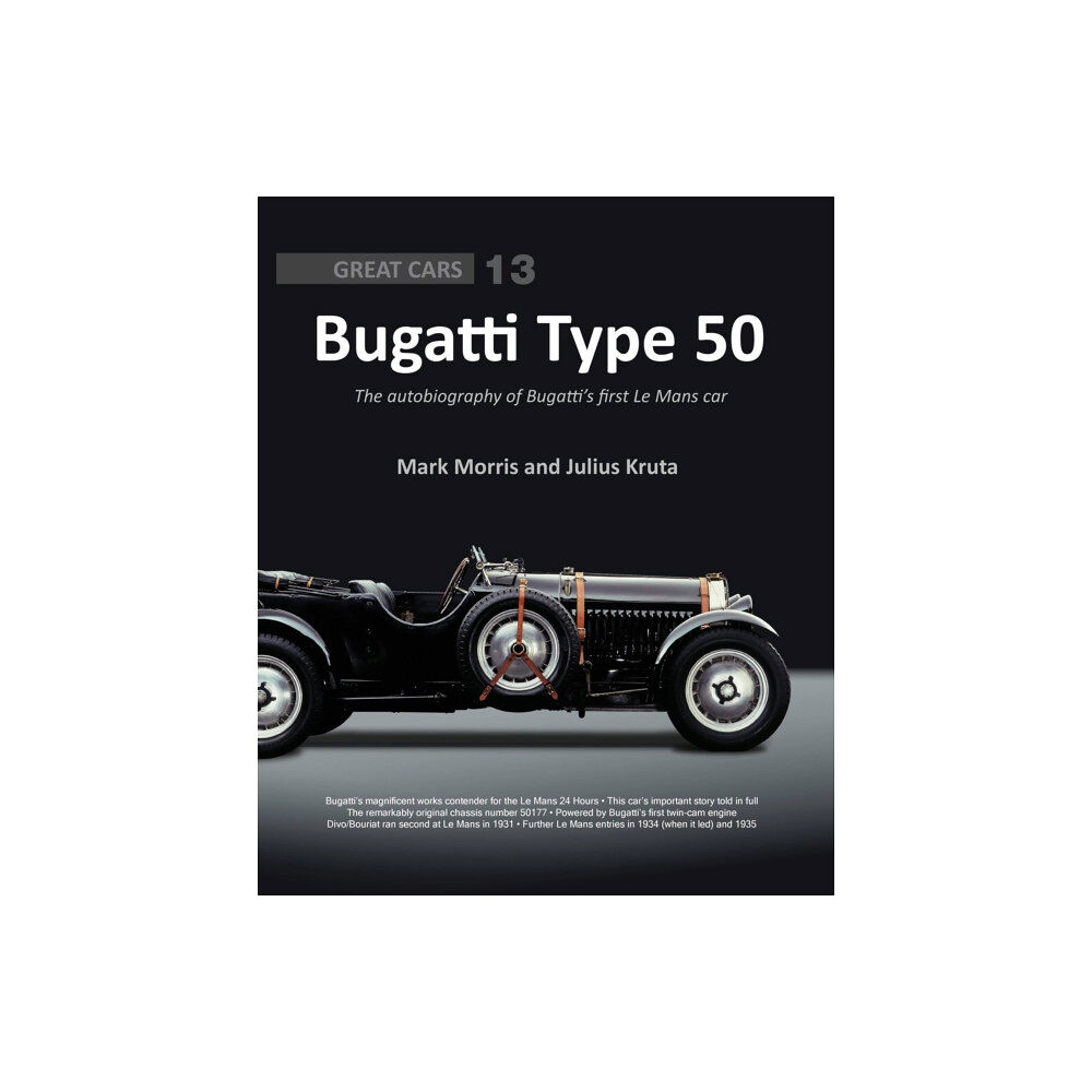 Porter Press International Bugatti Type 50 (inbunden, eng)