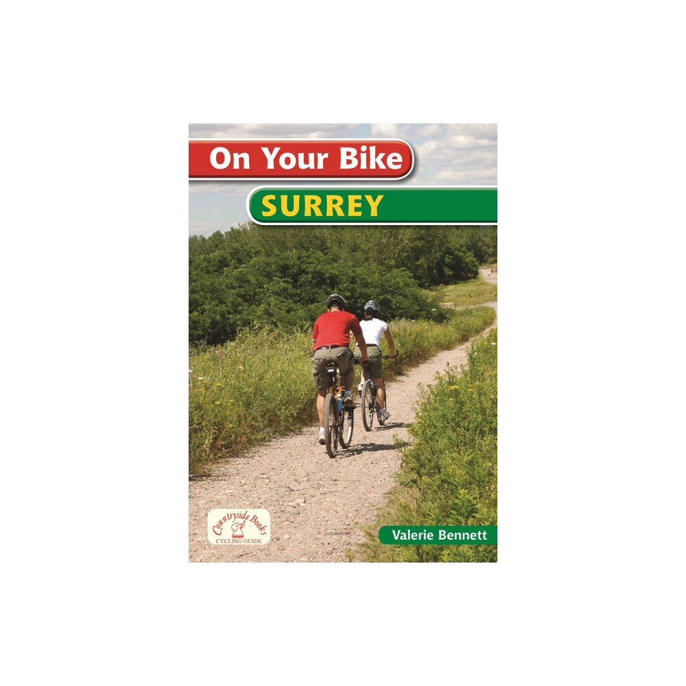 Countryside Books On Your Bike in Surrey (bok, spiral, eng)