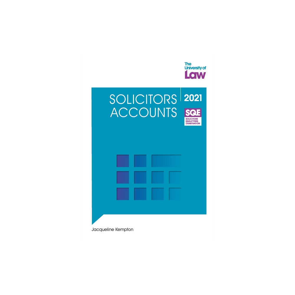 The University of Law Publishing Limited SQE - Solicitors Accounts (häftad, eng)