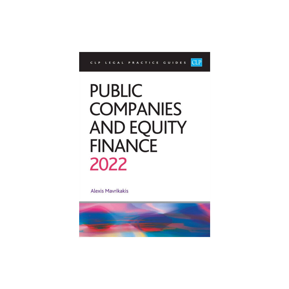 The University of Law Publishing Limited Public Companies and Equity Finance (häftad, eng)