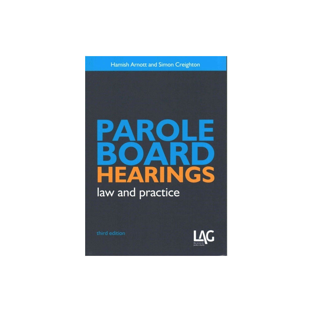 Legal Action Group Parole Board Hearings (häftad, eng)