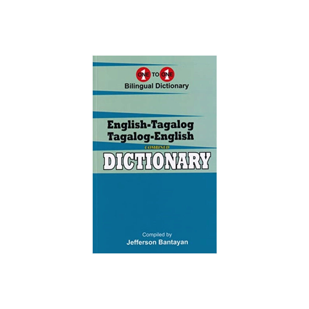 IBS Books English-Tagalog & Tagalog-English One-to-One Dictionary (häftad, eng)