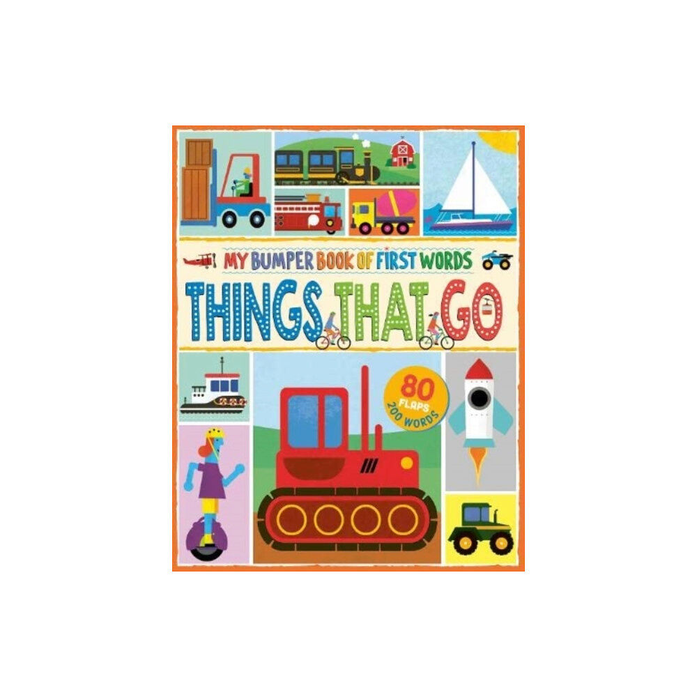 NQ Publishers MY BUMPER BOOK OF FIRST WORDS: THINGS THAT GO (bok, board book, eng)