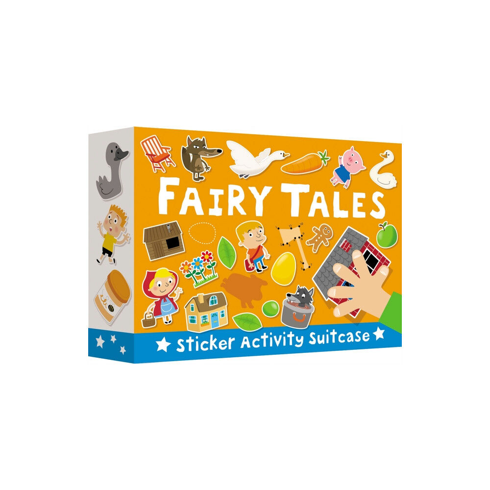 Really Decent Books Sticker Activity Suitcase - Fairy tales (inbunden, eng)