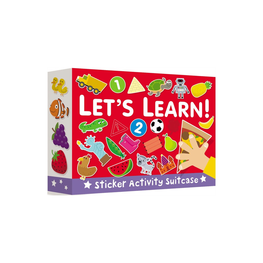 Really Decent Books Sticker Activity Suitcase - Let's Learn! (inbunden, eng)