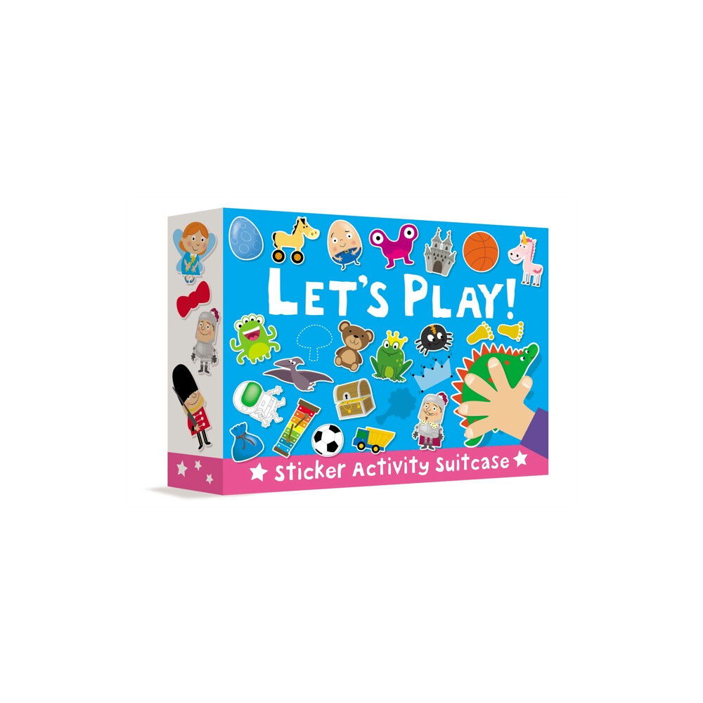 Really Decent Books Sticker Activity Suitcase - Let's Play! (inbunden, eng)