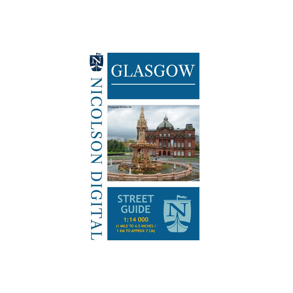 Nicolson Digital Ltd Nicolson Street Map Glasgow (Card Cover)