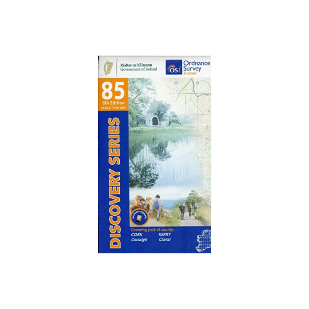 Ordnance Survey Cork, Kerry (häftad, eng)