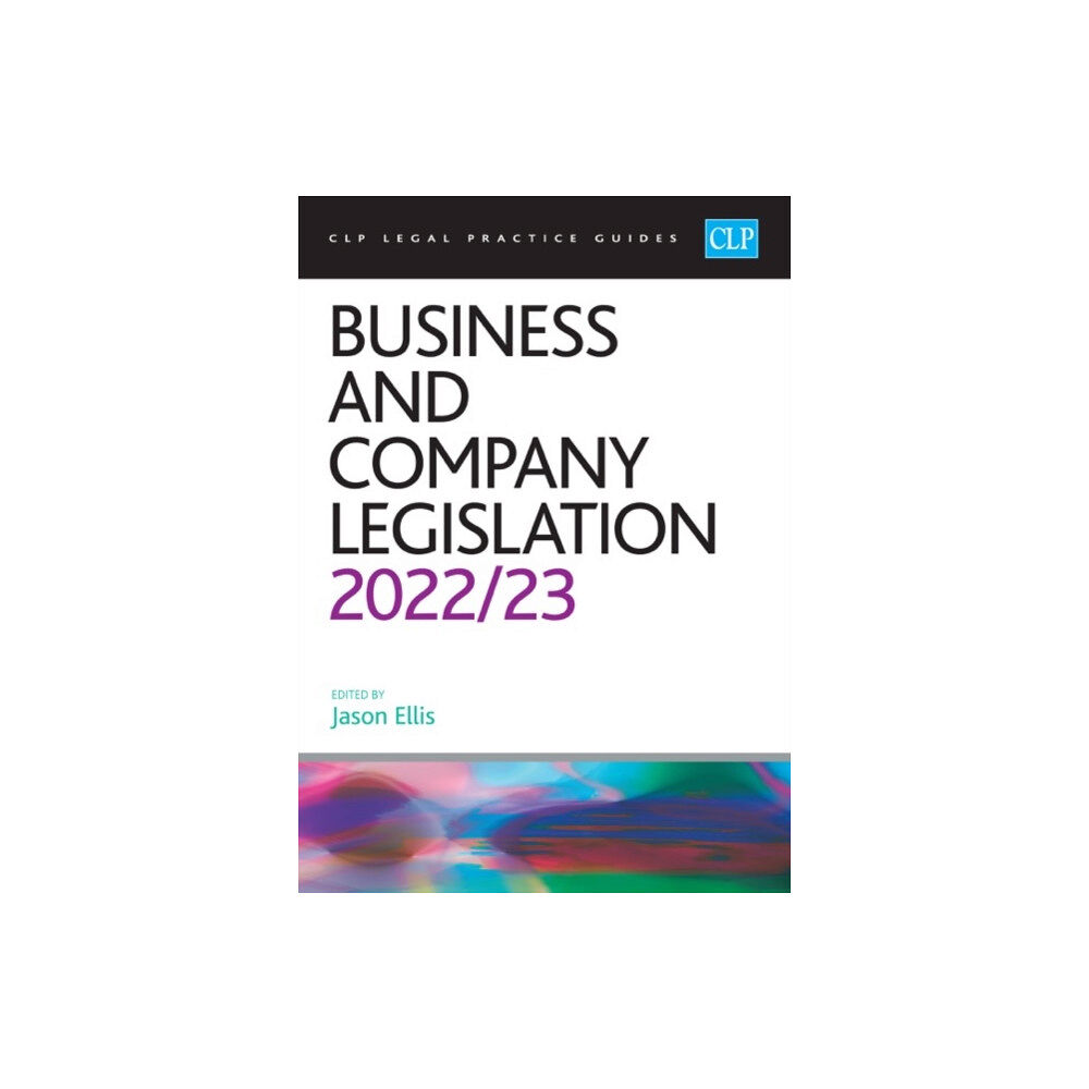 The University of Law Publishing Limited Business and Company Legislation 2022/2023 (häftad, eng)