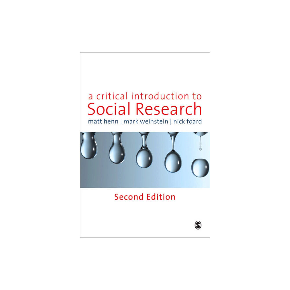 Sage Publications Ltd A Critical Introduction to Social Research (häftad, eng)