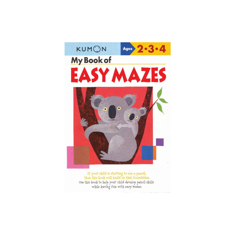 Kumon Publishing North America, Inc My Book Of Easy Mazes (häftad, eng)