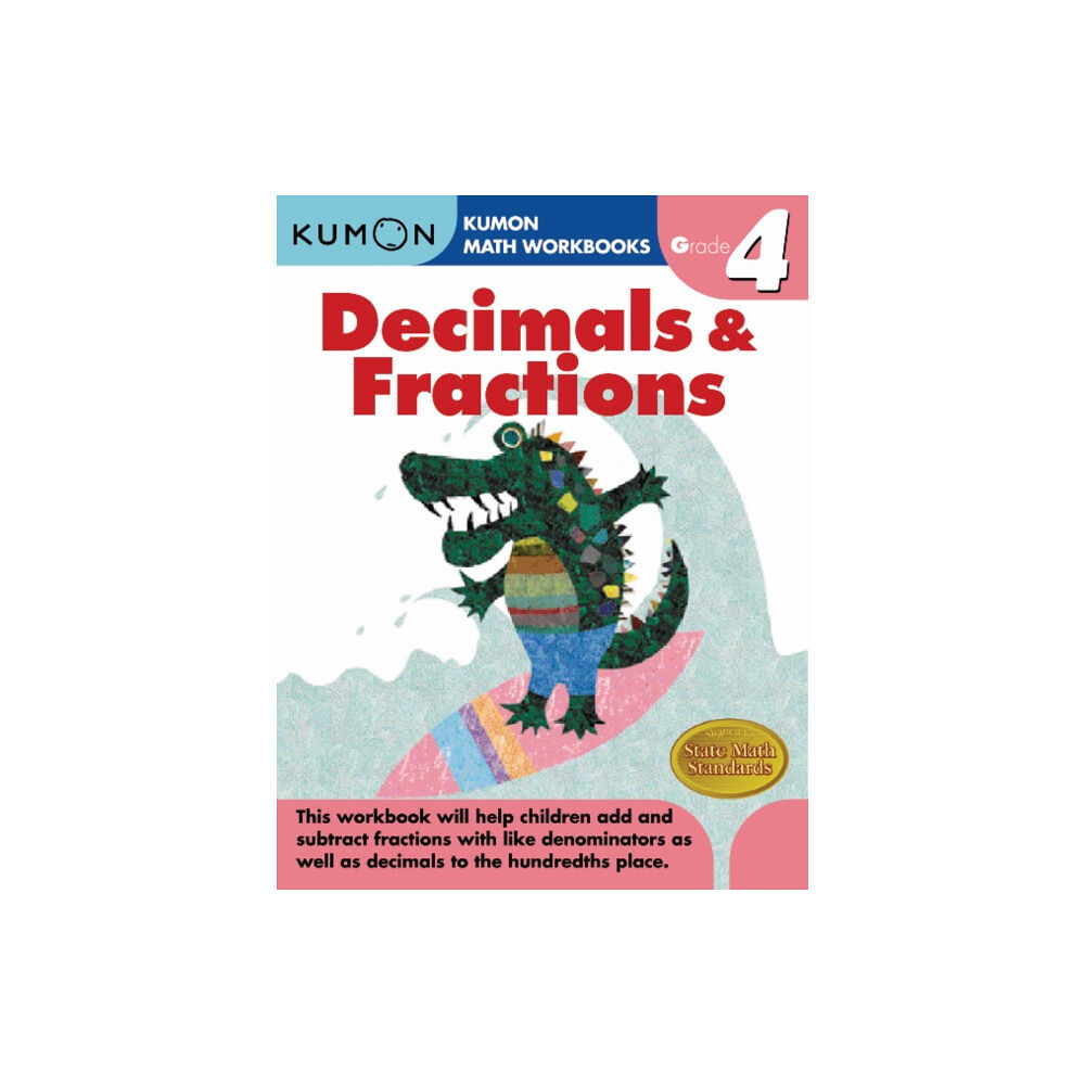 Kumon Publishing North America, Inc Kumon Grade 4 Decimals & Fractions (häftad, eng)