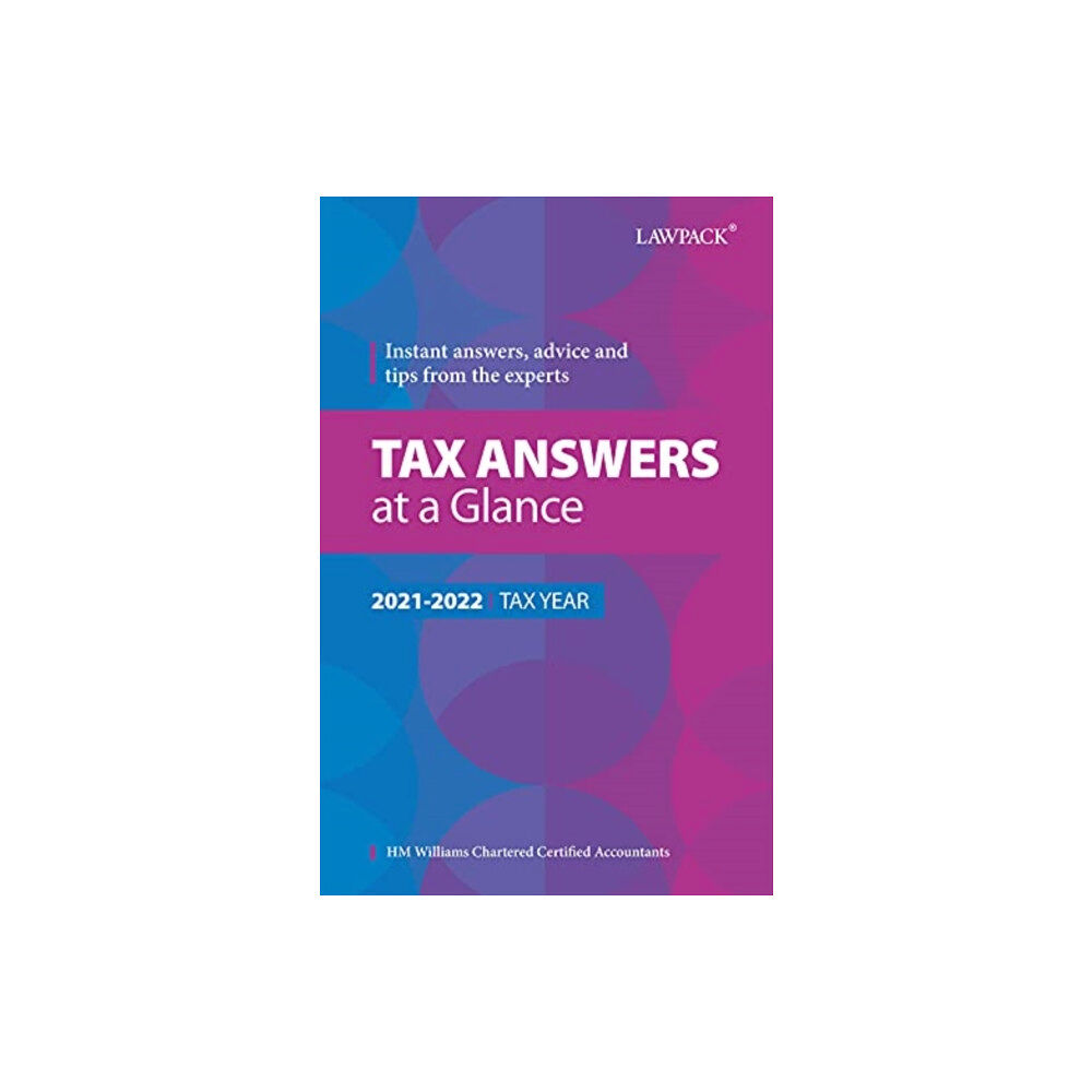 Lawpack Publishing Ltd Tax Answers at a Glance 2021/22 (häftad, eng)