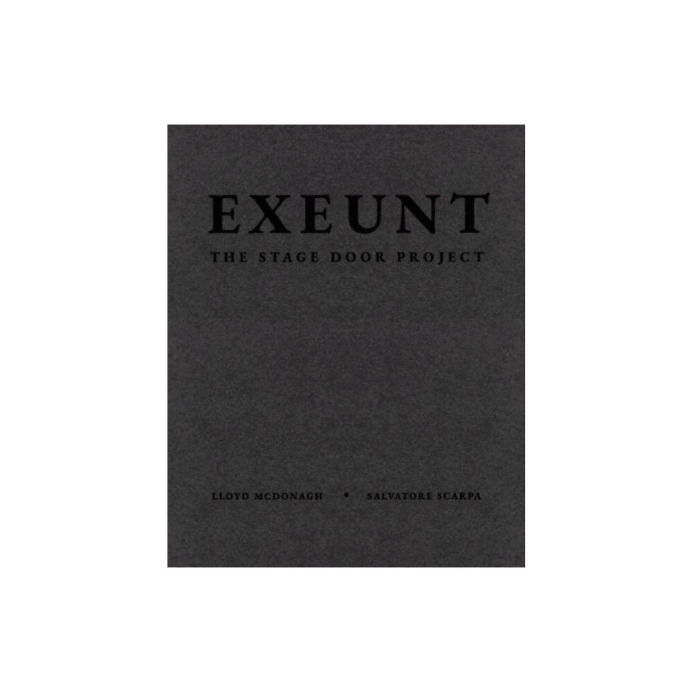 Renard Press Ltd Exeunt (inbunden, eng)