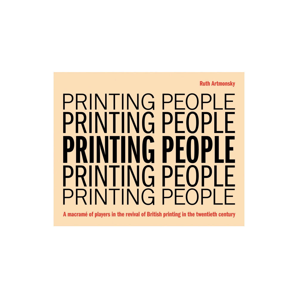 Artmonsky Arts Printing People (häftad, eng)